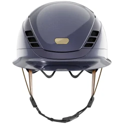 ABUS PIKEUR Reithelm AirLuxe Pure Metallic Hazelnut