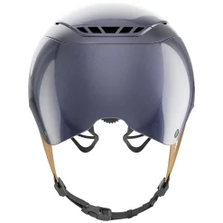 ABUS PIKEUR Reithelm AirLuxe Pure Metallic Hazelnut