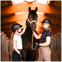 ABUS PIKEUR Reithelm AirLuxe Pure Short Visor