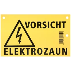 AKO Warnschild Vorsicht Elektrozaun
