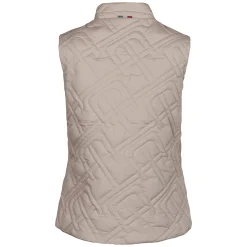 ALESSANDRO ALBANESE Monogram Steppweste Neve