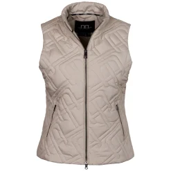 ALESSANDRO ALBANESE Monogram Steppweste Neve