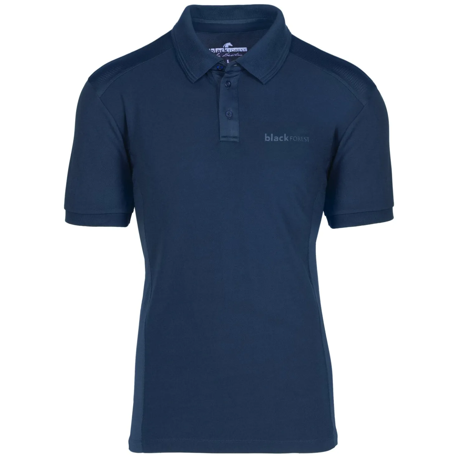 black forest Funktions-Poloshirt mit Mesh