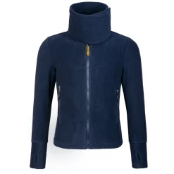 black forest kids Fleecejacke mit Stehkragen