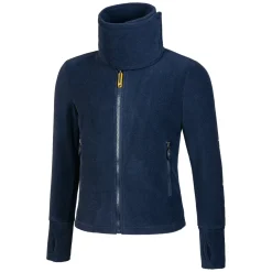 black forest kids Fleecejacke mit Stehkragen