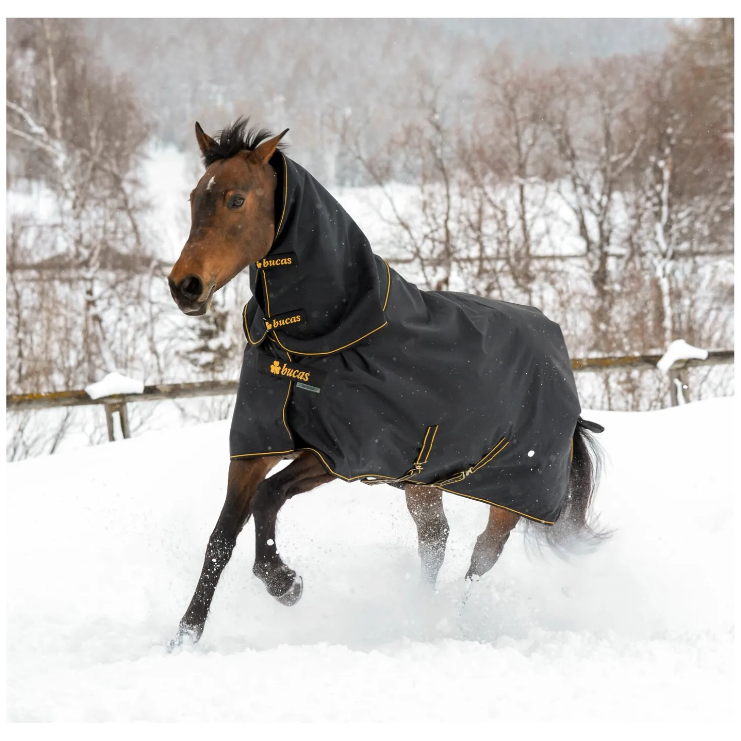 bucas Halsteil Irish Turnout Combi Neck