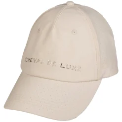 Cheval de Luxe Basecap aus Mesh mit Glitzerlogo