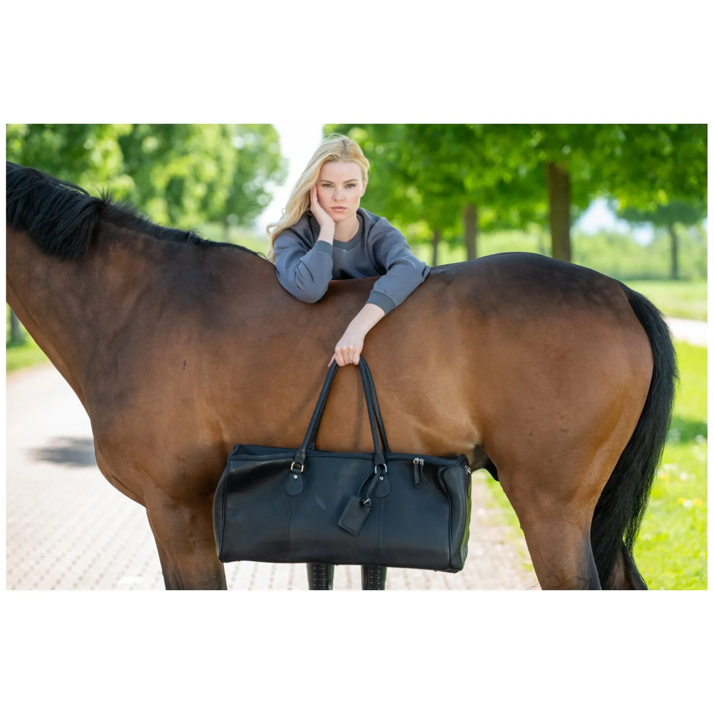 Cheval de Luxe Umwandelbare Reisetasche 2-in-1