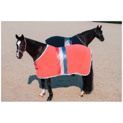 ESKADRON Classic Sports Abschwitzdecke Fleece Stripes