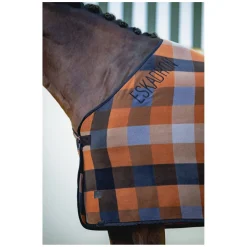 ESKADRON Platinum Abschwitzdecke Fleece Check