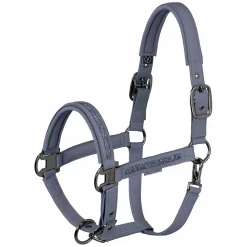ESKADRON Platinum Halfter Faux Leather Jewel Double Pin