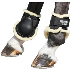 HIPPOPREN COMFORT Lammfell-Streichkappen, hinten