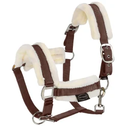 Horse-friends Webhalfter FauxFur Double Pin Buckle