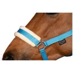 Horse-friends Webhalfter FauxFur Double Pin Buckle