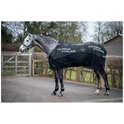 LeMieux Abschwitzdecke Carbon Cooler Rug