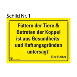 Loesdau Hinweisschild