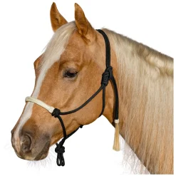 L-pro West Knotenhalfter mit Rohhaut