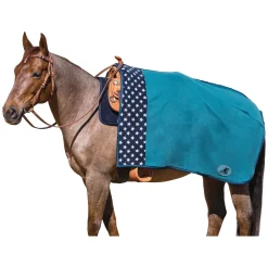 L-pro West Western-Fleecedecke mit Hornausschnitt