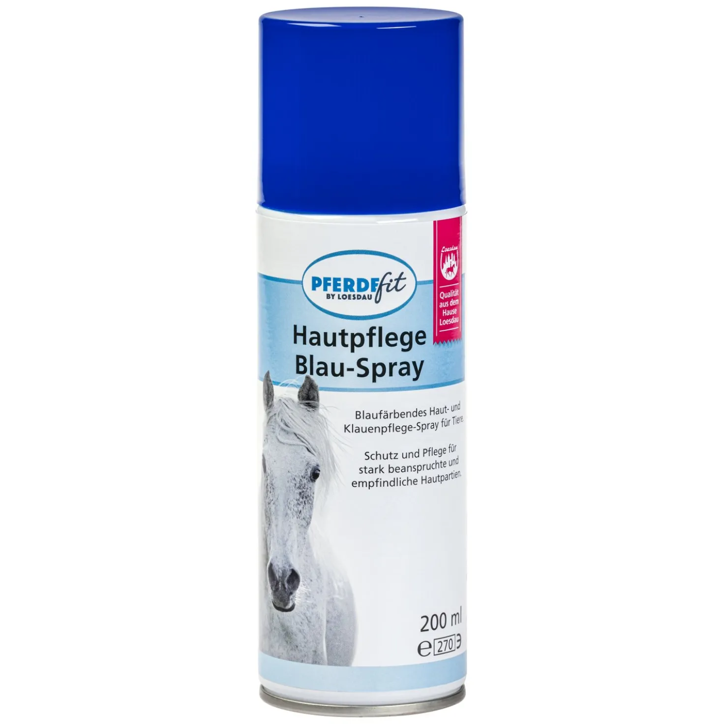 PFERDEfit by Loesdau Hautpflege Blau-Spray