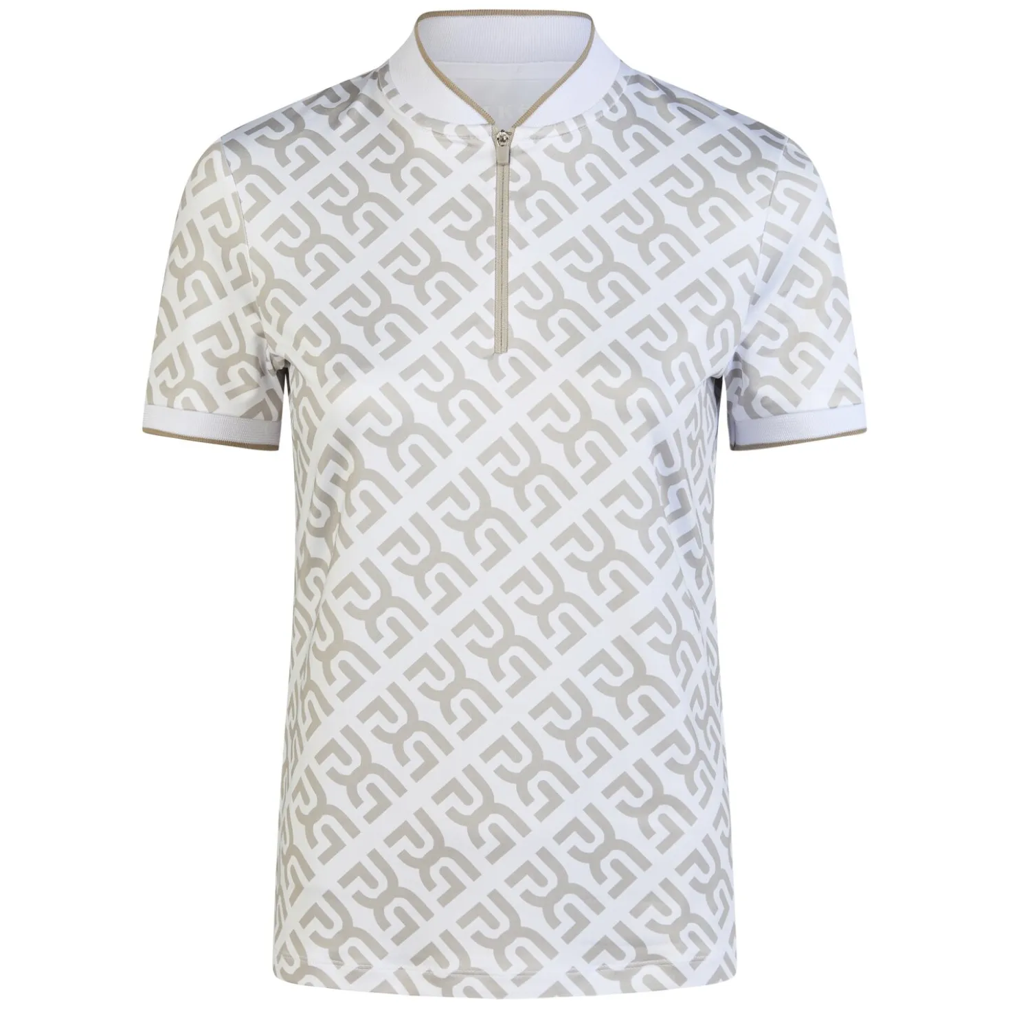 PIKEUR Sports Zip Funktions-Poloshirt