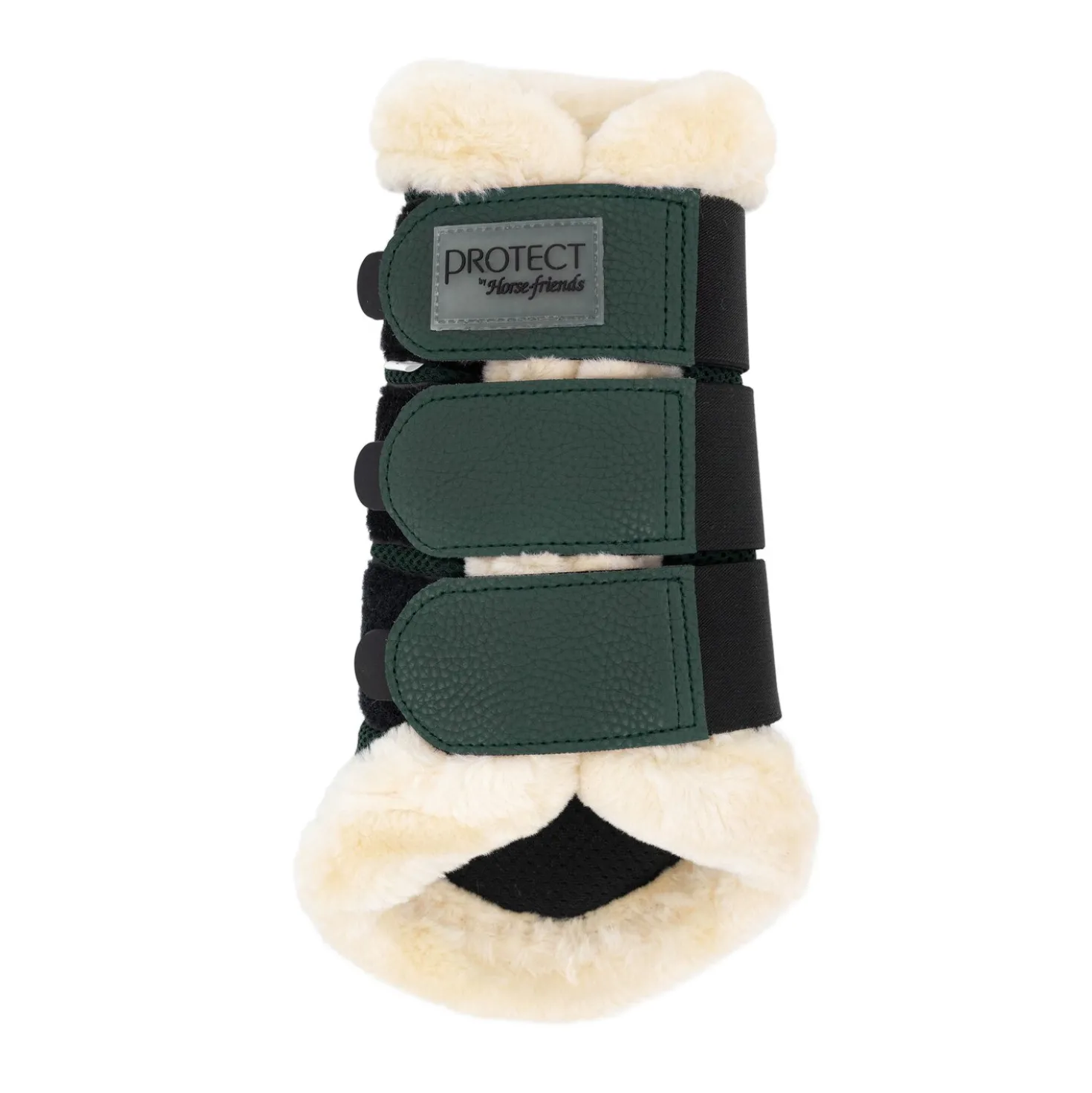 PROTECT by Horse-friends Gamaschen mit Mesh und Kunstfell
