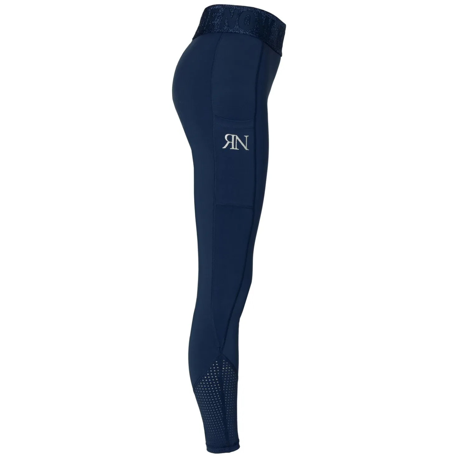 RIDE now Grip-Vollbesatz-Reitleggings mit Mesh