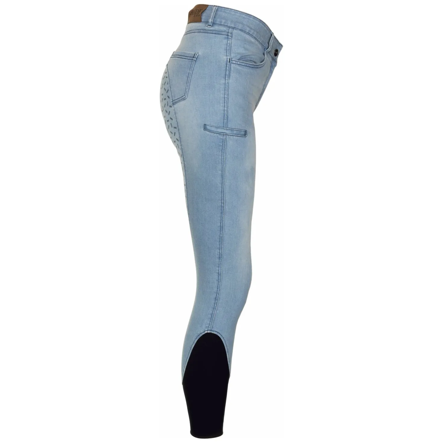 RIDE now Jeans-Reithose Grip-Vollbesatz