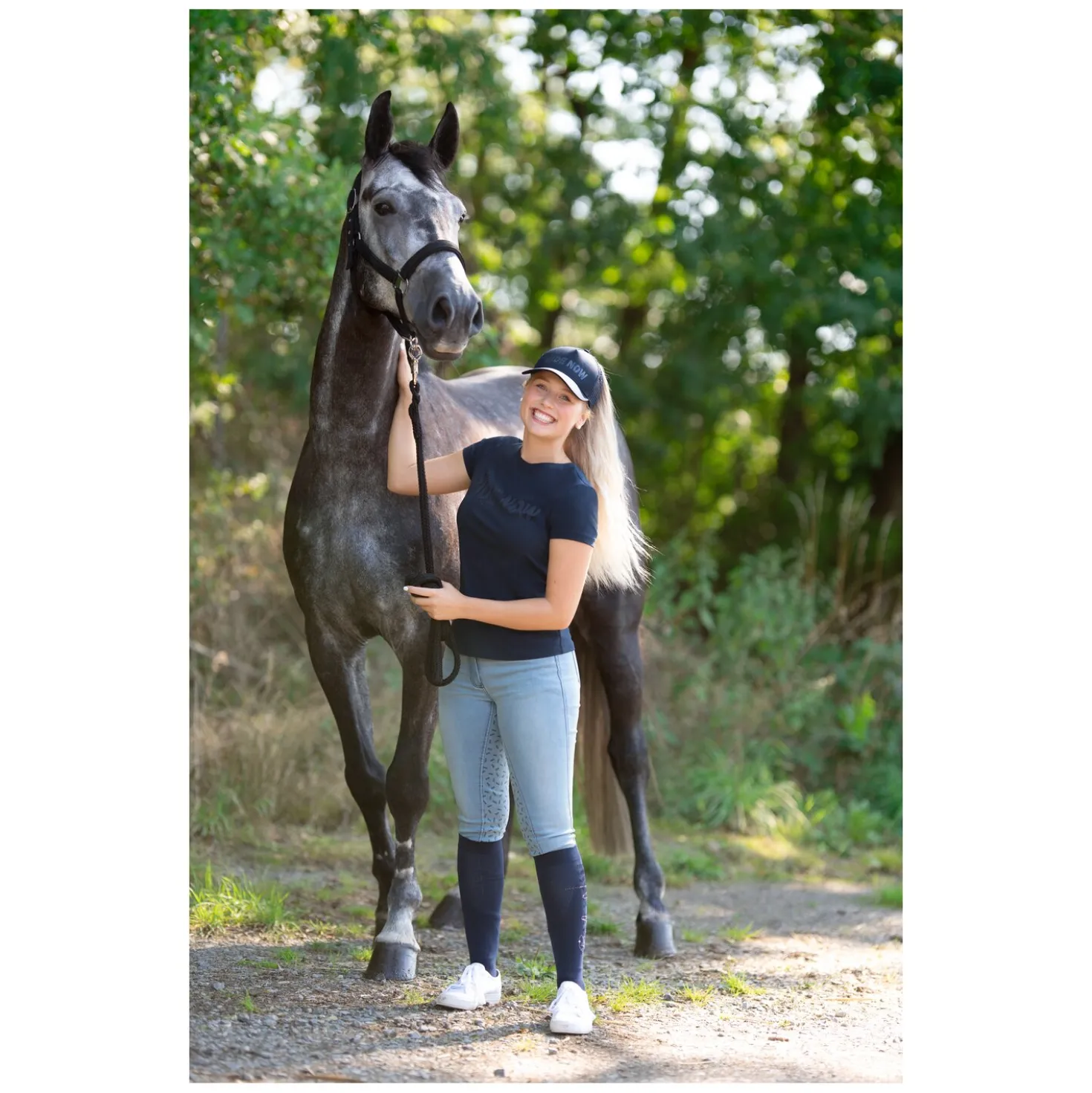 RIDE now Jeans-Reithose Grip-Vollbesatz