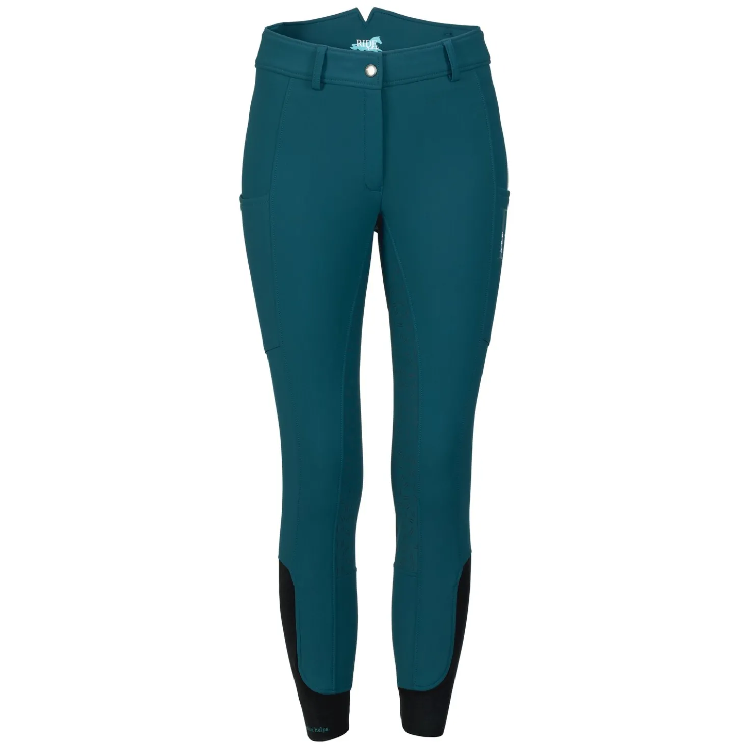 RIDE now Softshell Grip-Vollbesatz-Reithose