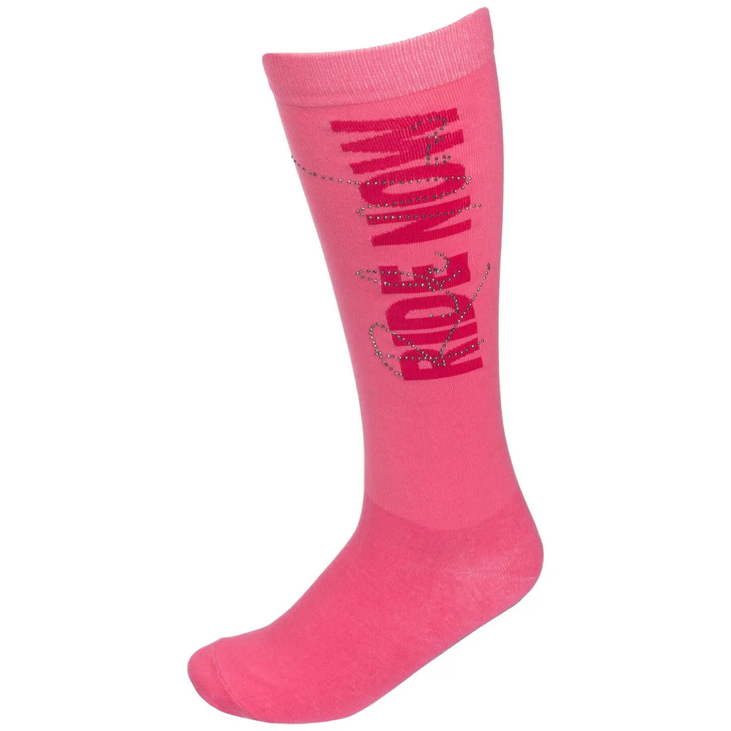 RIDE now Thinsocks mit Glitzerschriftzug