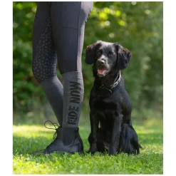 RIDE now Thinsocks mit Glitzerschriftzug