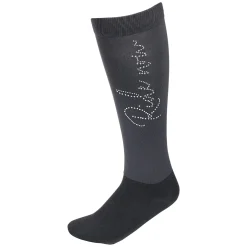 RIDE now Thinsocks mit Glitzerschriftzug