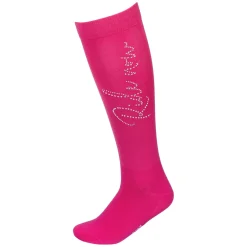 RIDE now Thinsocks mit Glitzerschriftzug