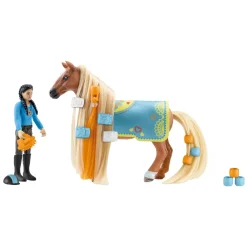 Schleich HORSE CLUB Kim und Caramelo Starter Set