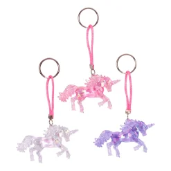 Schlüsselanhänger Diamant Einhorn