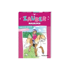 TESSLOFF Zaubermalblock Magische Pferde